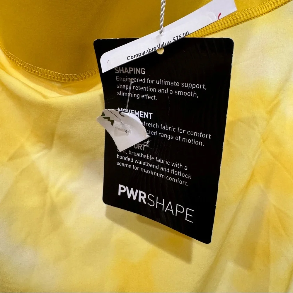 PUMA Golf Pwrshape Skirt Skort Yellow Tie Dye Size XXL 2XL NEW WITH TAGS! POCKET - Picture 14 of 15